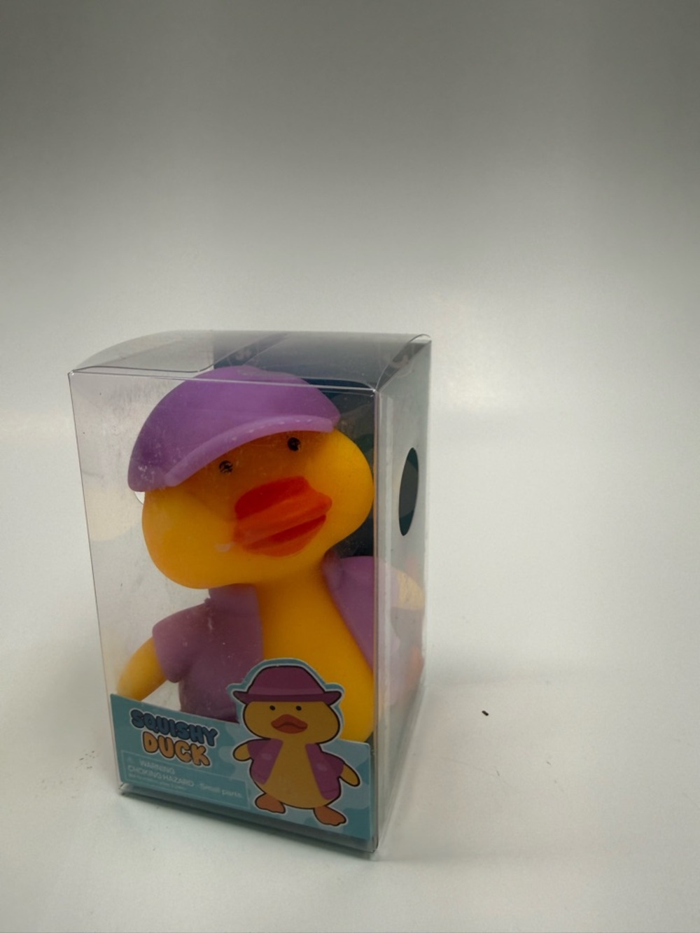 Purple squishy duck - viral